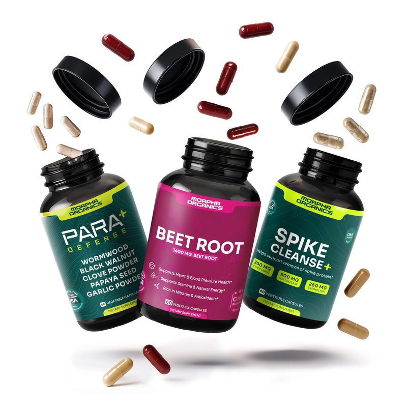 Morpha Organics bottles