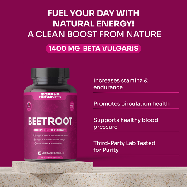 Morpha Organics Beet Root Capsules